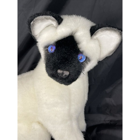 Siamese Cat Plush FAO Adoption Central Vintage 12” - Picture 2 of 9